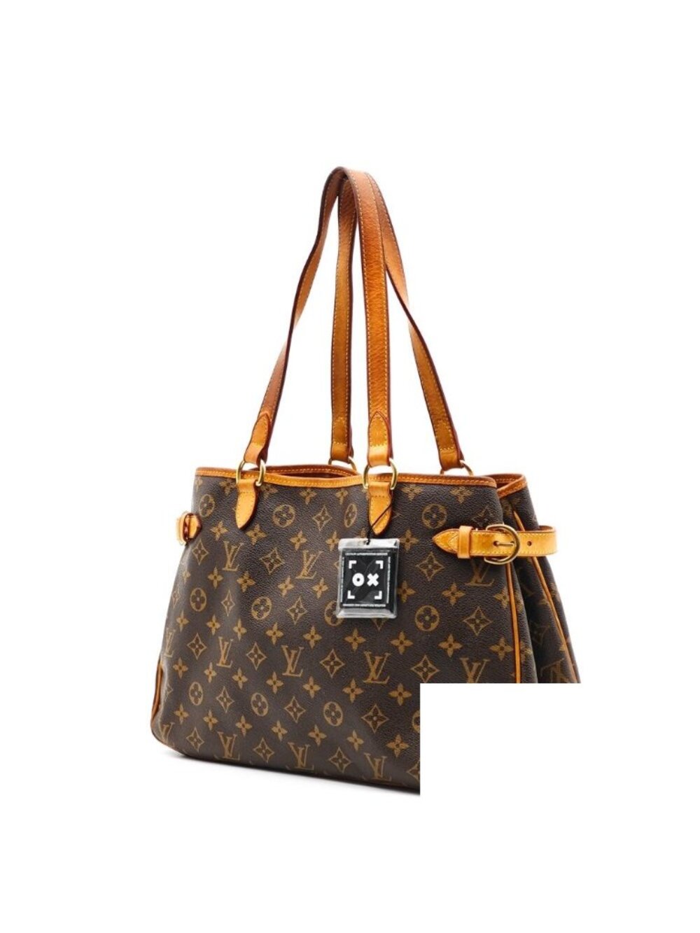 Louis Vuitton Batignolles Monogram Canvas Tote Bag Brown